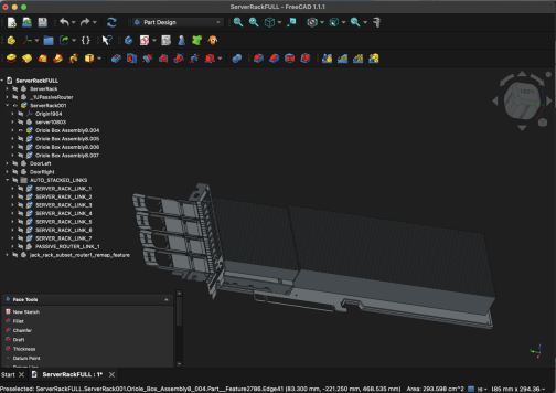 Compression setup for the carbon fiber layup
